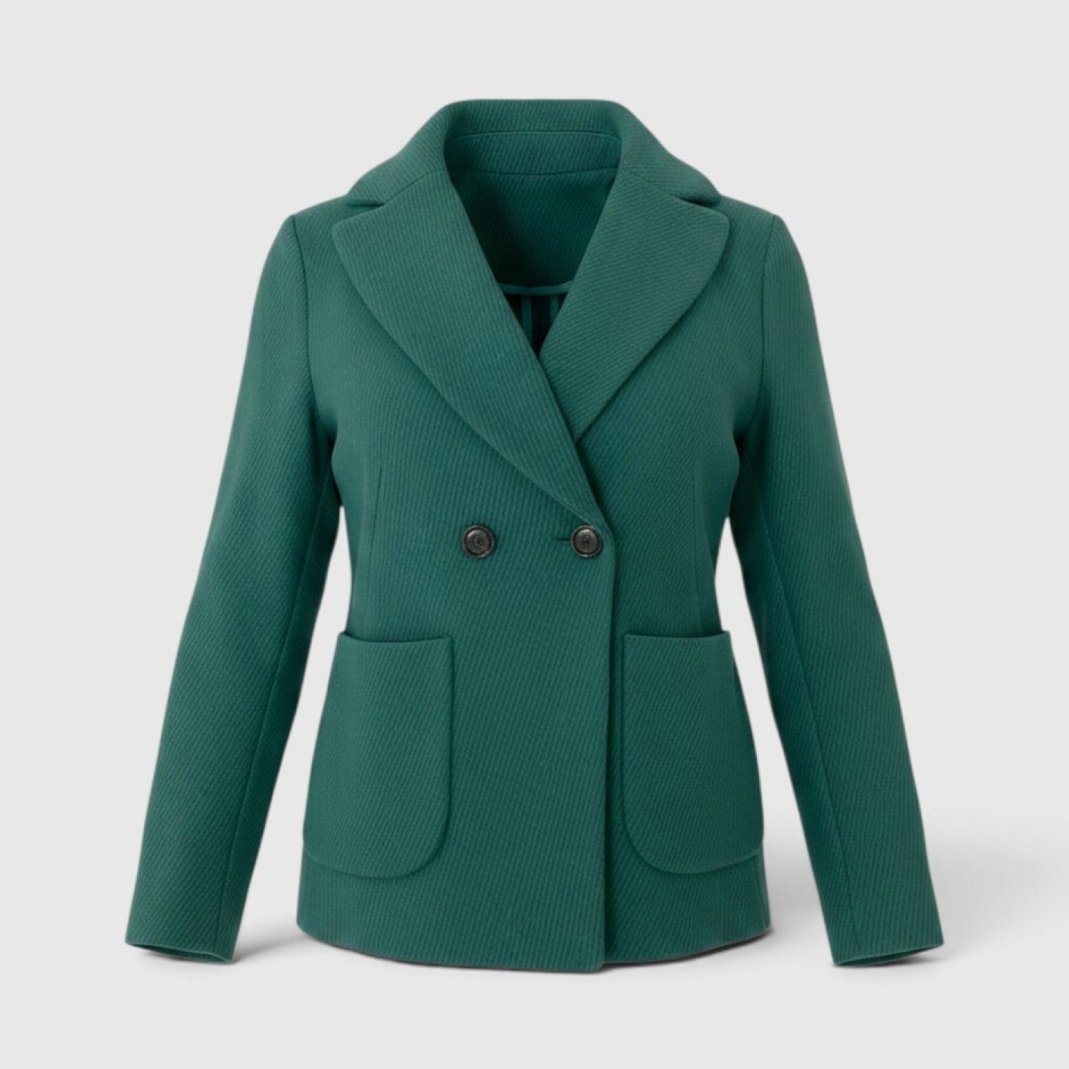 Γυναικείο Πράσινο Σταυρωτό Blazer / Pre-Owned